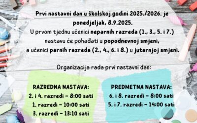 Povratak u školske klupe