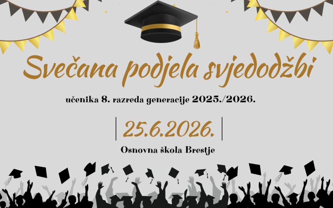 Svečana podjela svjedodžbi